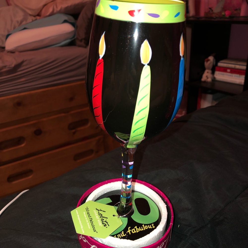 NWT Wine Glass